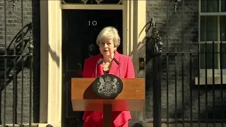 Tearful Theresa May Announces She'll Resign as Prime Minister June 7