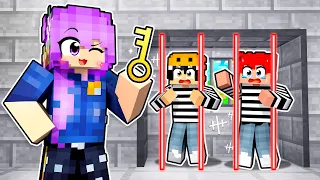 ESCAPING My Girlfriends PRISON in Minecraft!