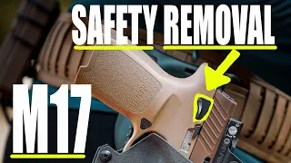 SIG P320 M17 Safety Removal