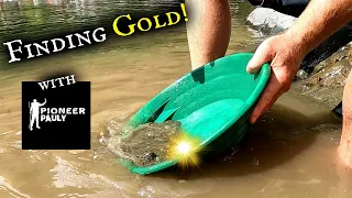 Gold Panning with Pioneer Pauly! @PioneerPauly