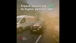 French Anti-Pension Reform Strikes Disrupt Paris Travel
