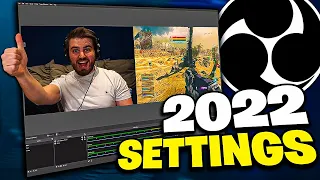 OBS BEST Recording Settings ⚙️ 2022 (+ Separate Facecam & Gameplay!)