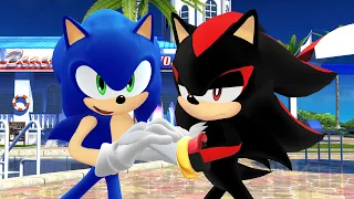 【MMD】Summer Idol【Sonic/Shadow】