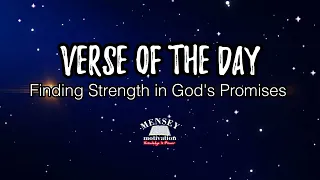 Finding Strength in God's Promises | Bible Verse of the Day | April 17, 2024 #prayer #faith #viral