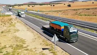 Pegaso Tecno 1236T De regreso de Concentracion Nacional de Tomelloso 2018