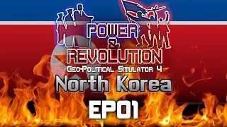 Geopolitical Simulator 4: Power and Revolution | North Korea | EP01