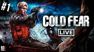 COLD FEAR || PART 1 | RESIDENT EVIL Inspired Survival Horror Game | RETROEVIL 🔴LIVE