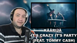 Käärijä - It's Crazy It's Party (feat. Tommy Cash) (Official Music Video) - TEACHER PAUL REACTS