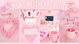 OFFICE TOUR | Pink Girly Valentine Decor