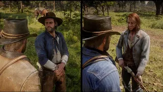 Sean And Kieran Will Say This If Arthur Returns To Camp After A Long Time (All Dialogues) - RDR2