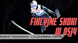 Fikcyjne skoki w DSJ4! - Robert Johansson Lillehammer 2022 146.5m (HR)