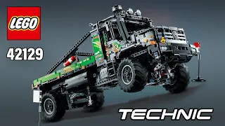 LEGO® Technic™ 4x4 Mercedes-Benz Zetros Trial Truck (42129)[2129 pcs] Building Instructions | TBB