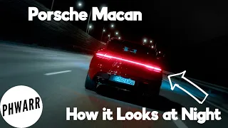 Porsche Macan Night Drive