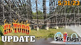 El Toro Update 5/31/23 | Six Flags Great Adventure