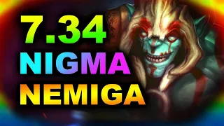 NIGMA vs NEMIGA - NEW PATCH 7.34 - BB Dacha Qualifier DOTA 2