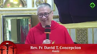 THEY DID NOT KNOW WHO THEY ARE LOOKING FOR - Homily by Fr. Dave Concepcion on Good Friday 2024