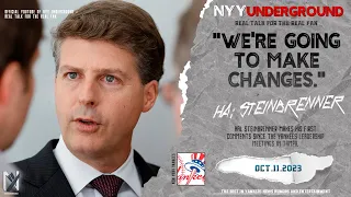 Hal Steinbrenner: "We're going to make some changes."