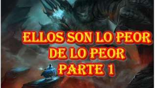 Los 8 señores mas malignos del universo de Tolkien parte 1.