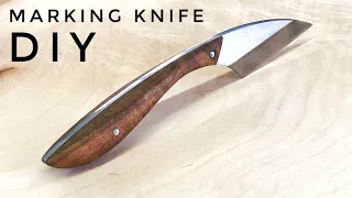 Making knife. DIY Modern Marking knife.