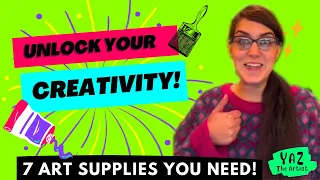 7 Must Have Art Supplies I Can't Live Without!