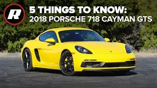 2018 Porsche 718 Cayman GTS: 5 things to know