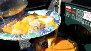 Mountain Man Breakfast, Best Breakfast for Camping! (Camp Cooking)