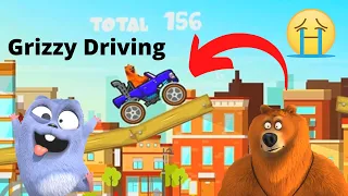 Grizzy driving game -  Grizzy and Lemmings driving level up gameplay  Ep- 216