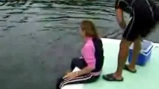 dolphin humps his own trainer!!!!