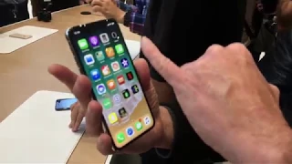 First hands on with Apple's new iPhone X