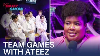 Dulcé Sloan Meets ATEEZ | The Daily Show