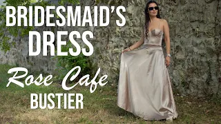 SEWING A BRIDESMAID DRESS   |   ROSE CAFE BUSTIER + HALF CIRCLE SKIRT