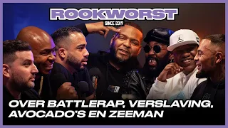 Hef, Sepa, Aiky, Ray Fuego, Ron Simpson, Reverse & Adje in Rookworst de Podcast