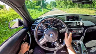 2013 BMW 3 F31 [2.0 320D 184HP] |0-100| POV Test Drive #1753 Joe Black