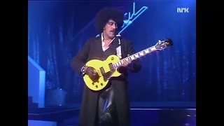 Phil Lynott (Thin Lizzy)- Nineteen + interview at NRK tv (1985)