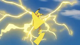 Thunderbolt from Pikachu in every generation!