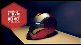 Unboxing! Killerbody Ironman Mark VII ‘VOICE CONTROL’ wearable helmet.