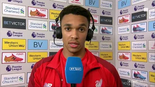 "We're back in at 9am tomorrow morning!" | Trent Alexander-Arnold's interview shows his maturity