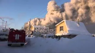 пожар в СОТ "Здоровье" /Сургут/