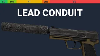 USP-S Lead Conduit - Skin Float And Wear Preview