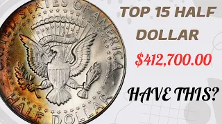 Top 15 Most Valuable Kennedy Half Dollar Worth Money coins worth money