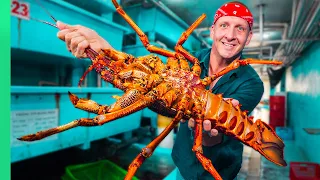 French Chef Prepares RARE Red Spiny LOBSTER 5 Ways!!