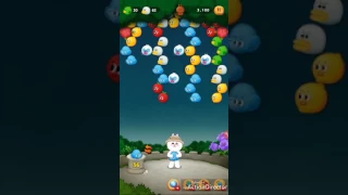 Line bubble game 2 level 781라인버블 레벨 781LINE バブル２stage 781
