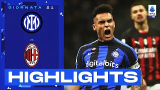 Inter-Milan 1-0 | Lautaro tinge il derby di nerazzurro: Gol e Highlights | Serie A TIM 2022/23