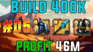 GREAT FROST 400K BUILD - 46M PROFIT MISTS #05 | PREMIUM GIVEAWAY | Albion Online PvP