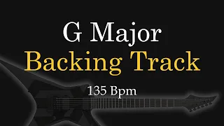 G Major ( G - D - Em - C) Backing Track | Rock - 135 Bpm