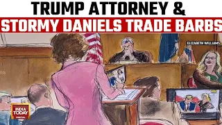 US NY Trump Trial: Trump Attorney & Stormy Daniels Trade Barbs About Alleged 2006 Sexual Encounter