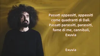 CAPAREZZA -  EXUVIA - Testo