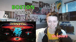 First Reaction to BOSTON - "Boston" (Side 1)