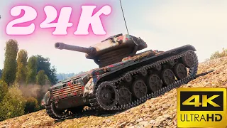 24K Spot Damage ELC EVEN 90 - World of Tanks ( Double Replay )