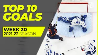 Top 10 Goals from Week 20 of the 2021-22 NHL Season